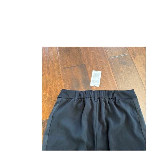 A New Day Dress Pant Black Flowy Satin Side Stripe Career Classic Womens Size 6 - Picture 6 of 9